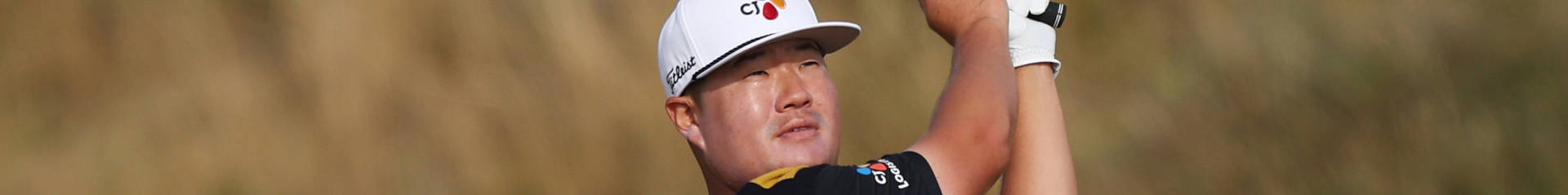 Sungjae Im in action at The 154th Open at Royal Birkdale
