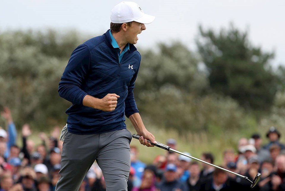 Jordan Spieth at The Open Results Scores