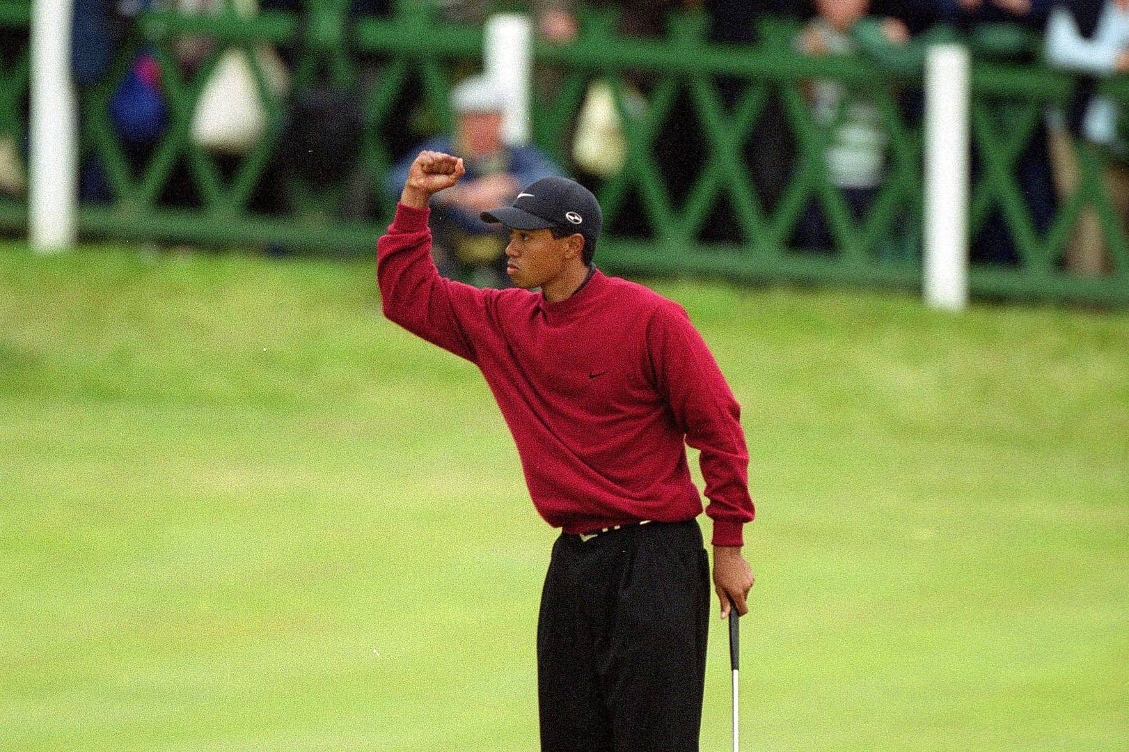 Tiger's triumph recreated | Special artwork commissioned | The Open