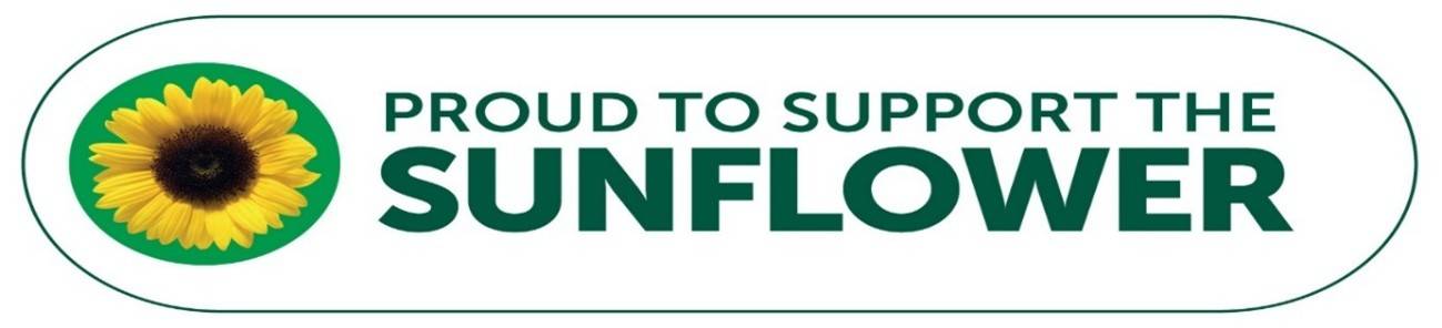 Proud to Support The Sunflower.