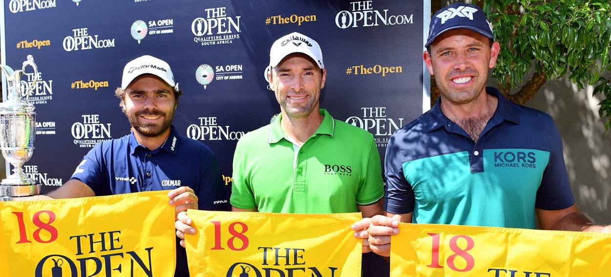 Trio qualify from The Open Qualifying Series South Africa