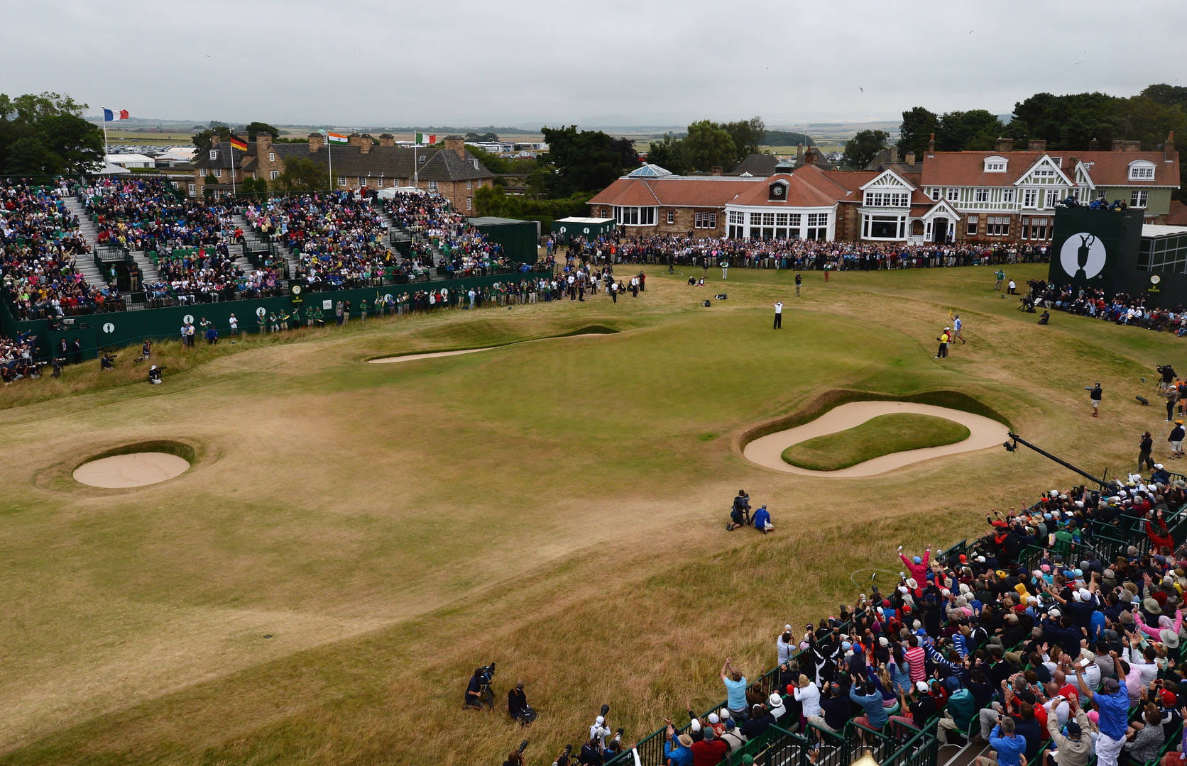 18thhold Muirfield オープンゴルフチャンピオンシップ