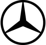 Mercedes-Benz logo.