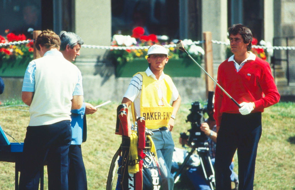 Ian Baker-Finch during The 113th Open on the Old Course