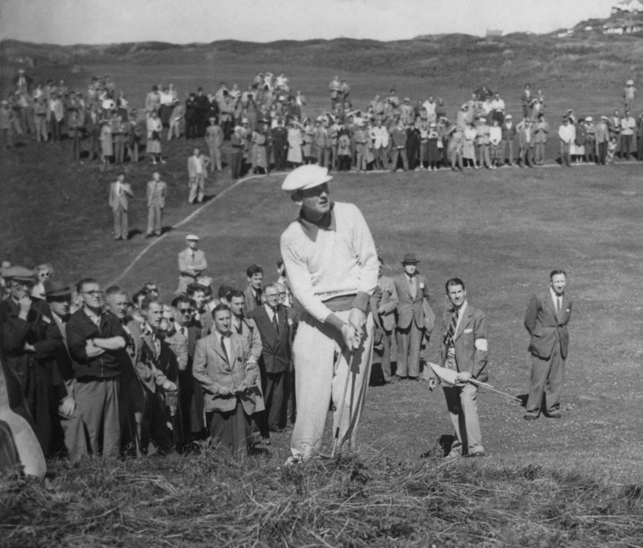 Norman Von Nida at the 1951 Open Championship